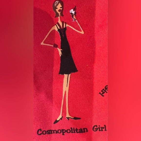 The Girls | ladies, made in Italy, silk scarf. - Picture 8 of 16